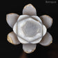 Sculpture Lotus en Agate Druse
