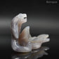 Sculpture Cobra en Agate Druse
