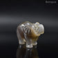 Sculpture Éléphant en Agate Druse