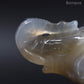 Sculpture Éléphant en Agate Druse