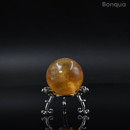 Sphère Calcite Jaune