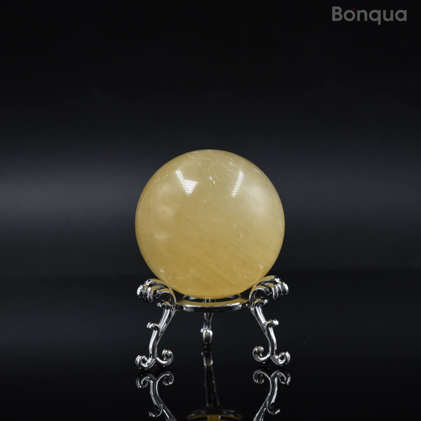 Sphère Calcite Jaune