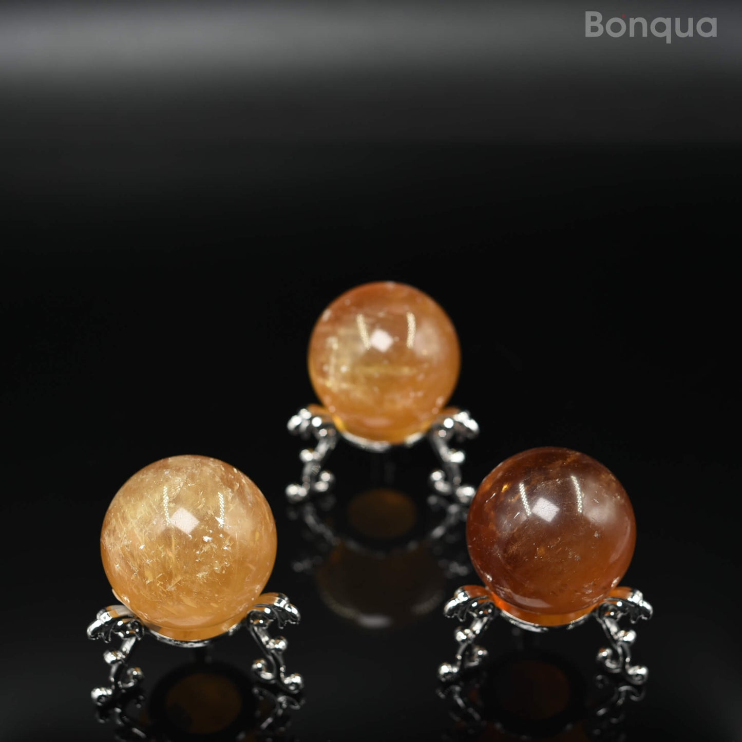 Sphère Calcite Jaune