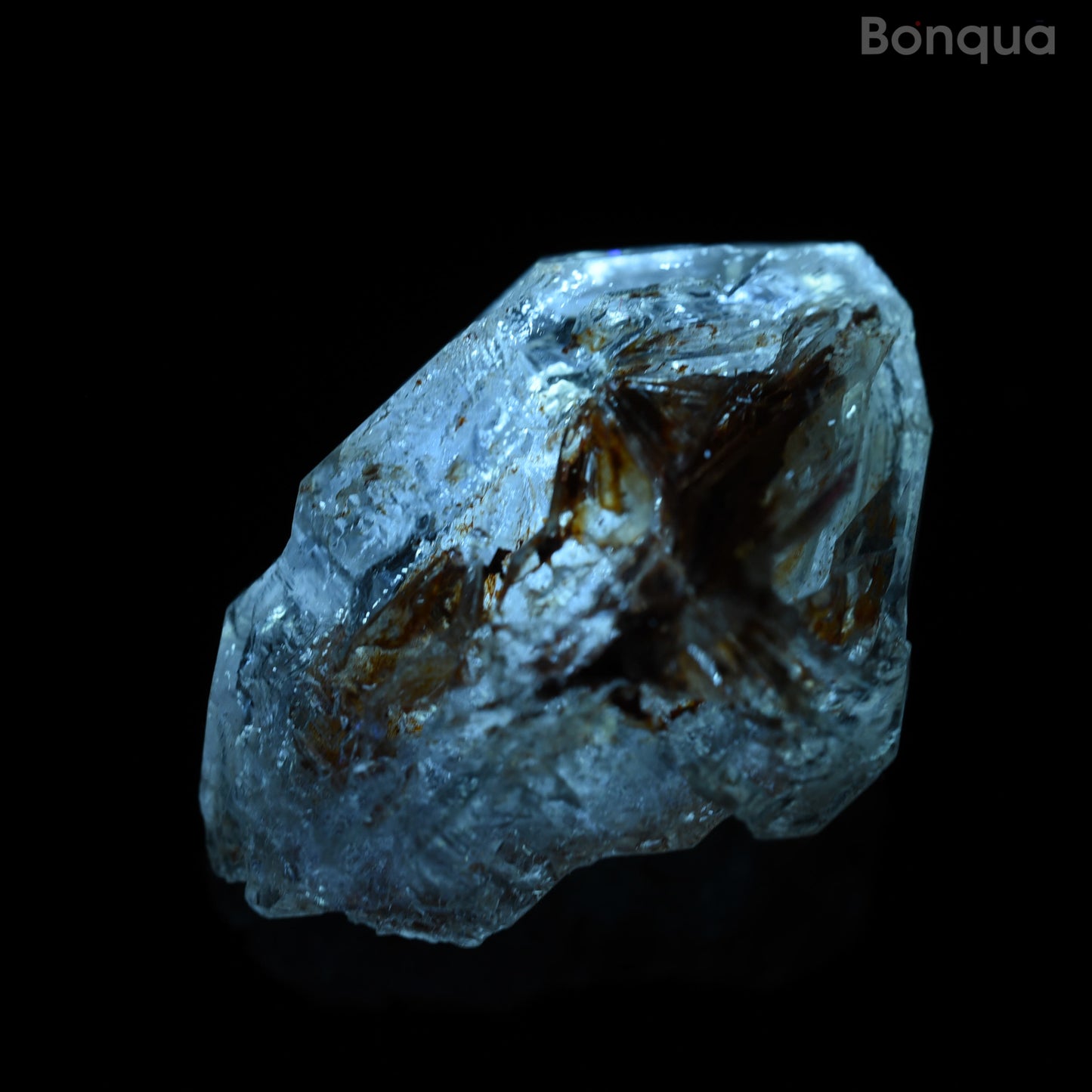 Quartz fluorescent Skeletal elestial en Sachet de 50g