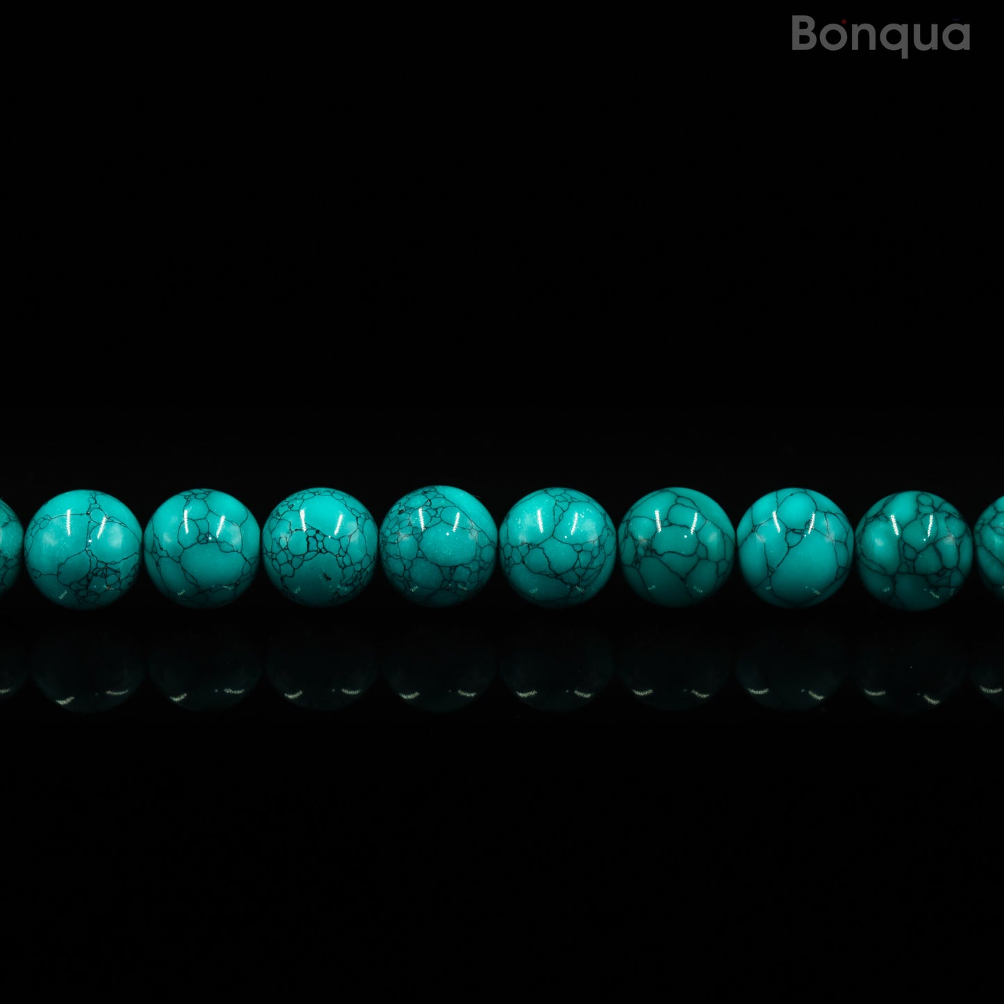 Perles Turquoise AA- Ronde