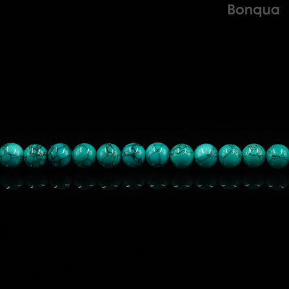 Perles Turquoise AA- Ronde