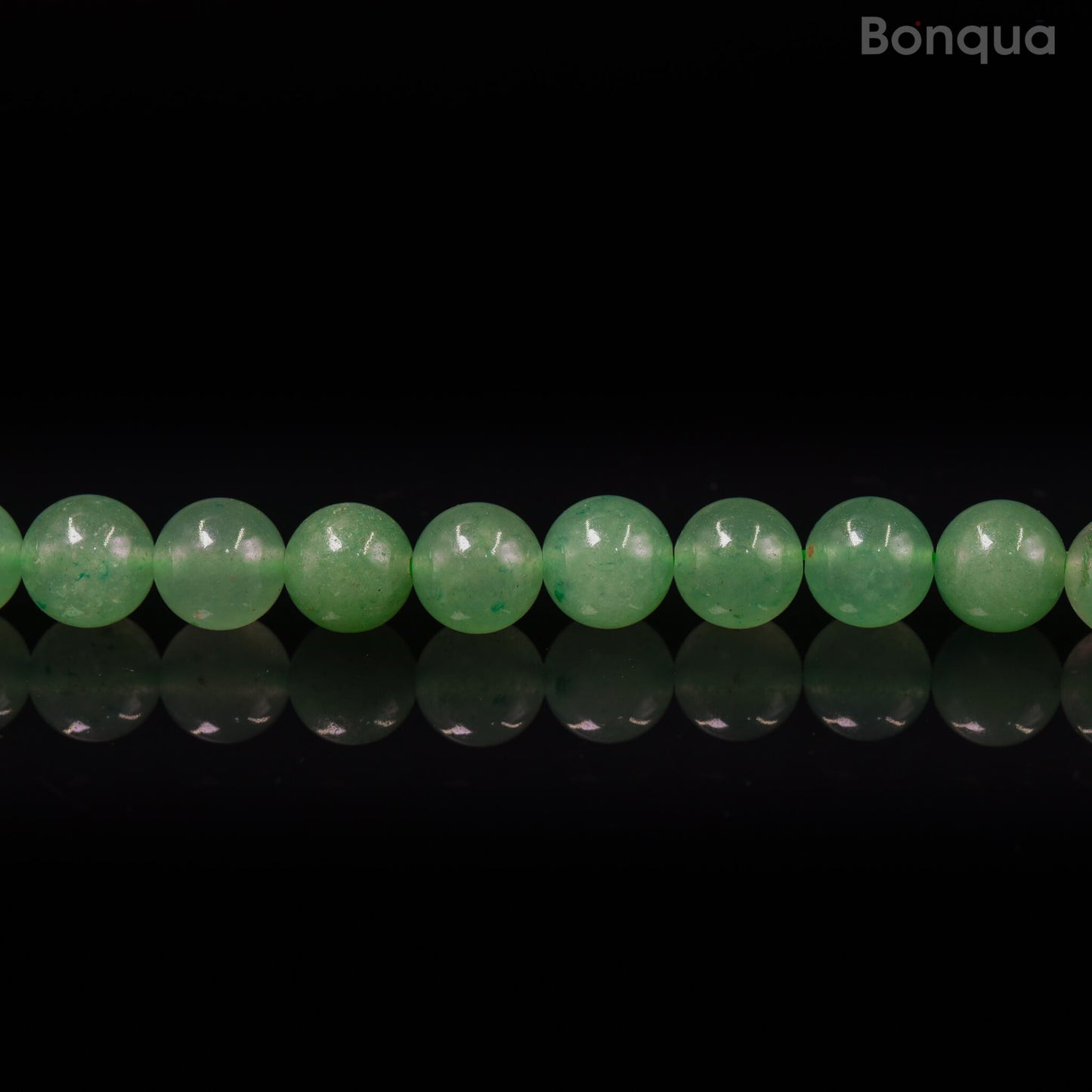 Perles Green aventurine AA- Ronde