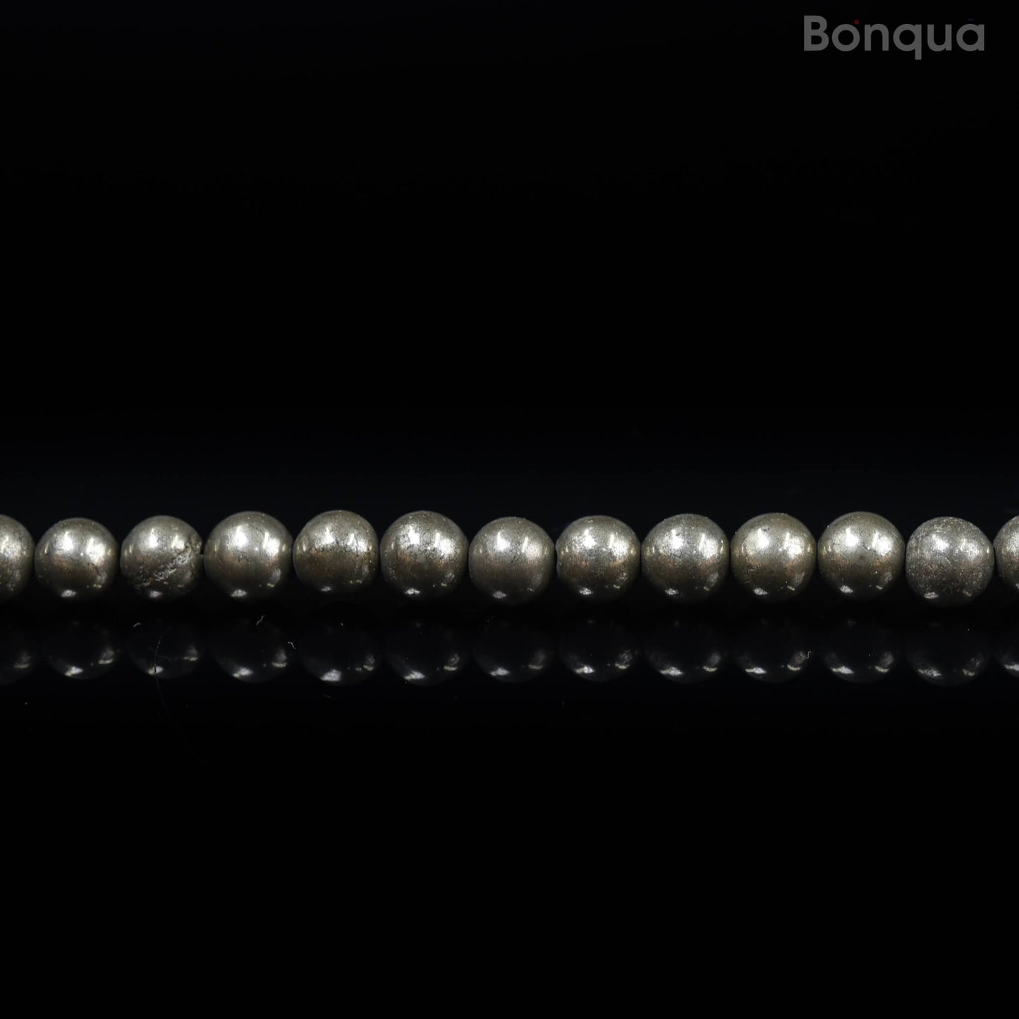 Perles Pyrite AA- Ronde