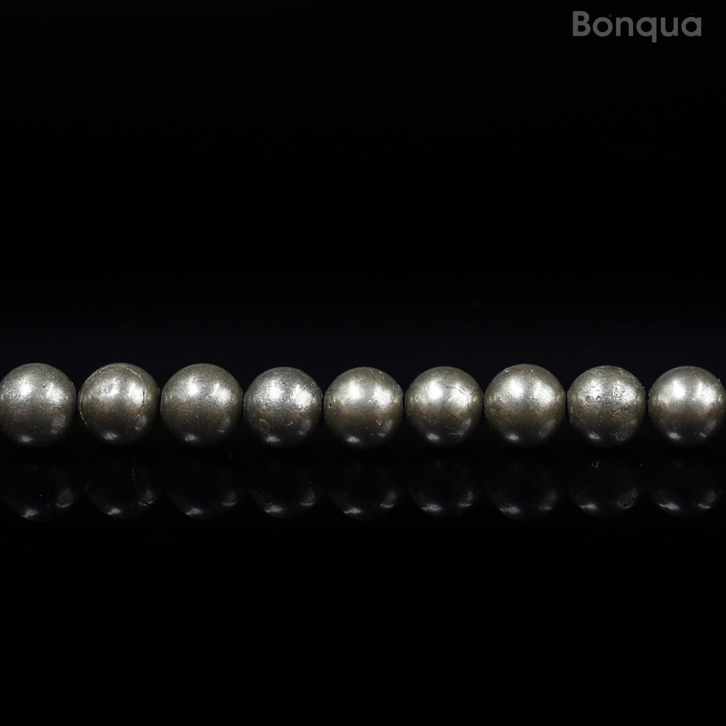 Perles Pyrite AA- Ronde
