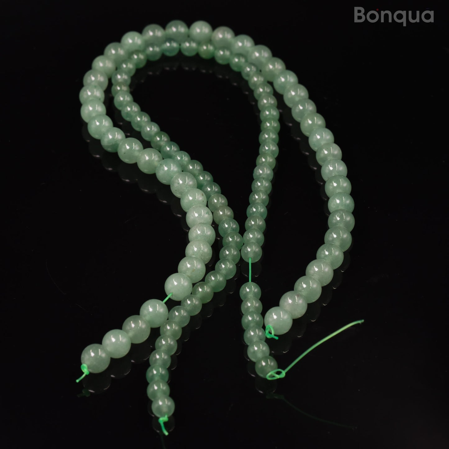 Perles Green aventurine AA- Ronde