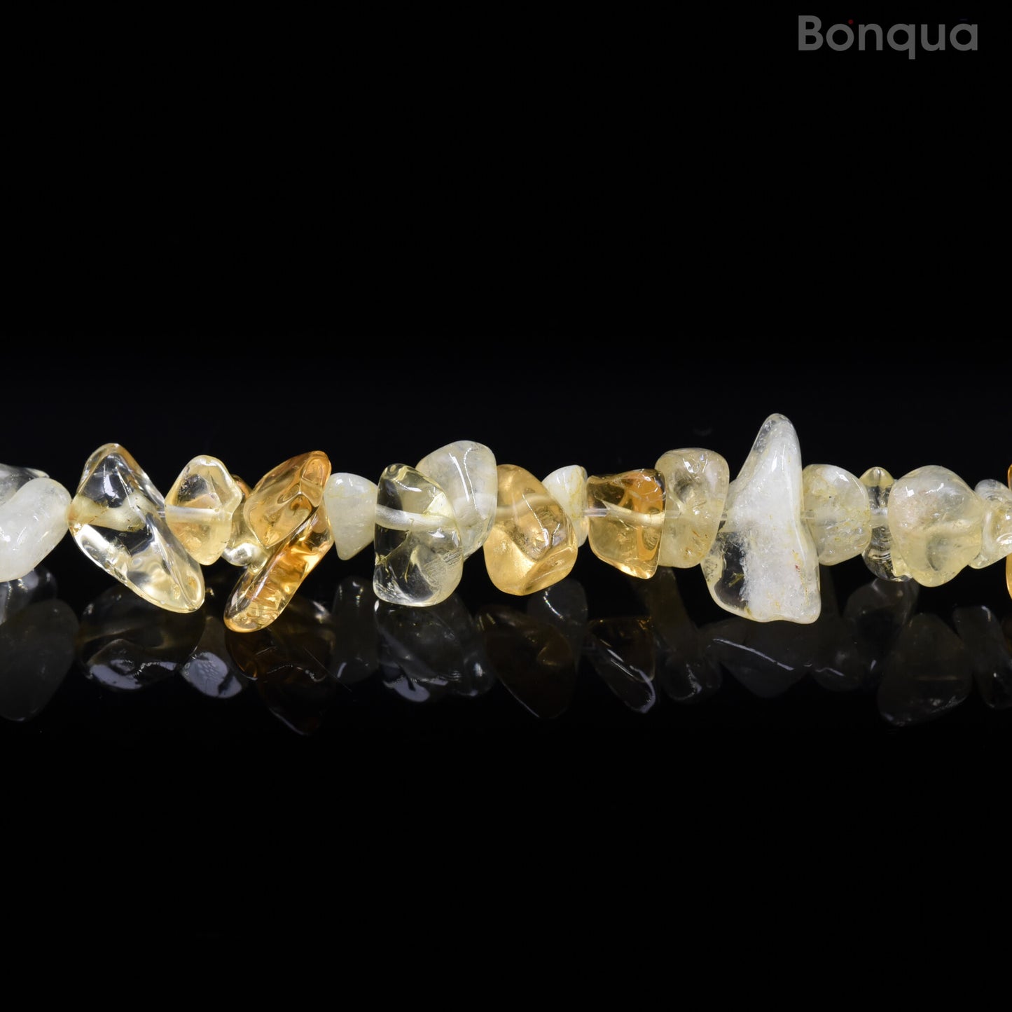Fil de Chips Baroque en Citrine