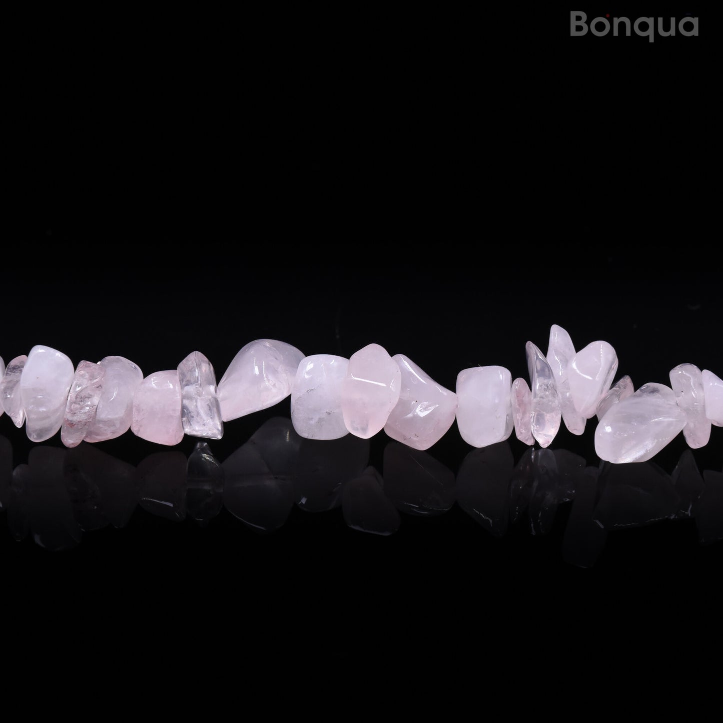 Fil de Chips Baroque en Quartz Rose