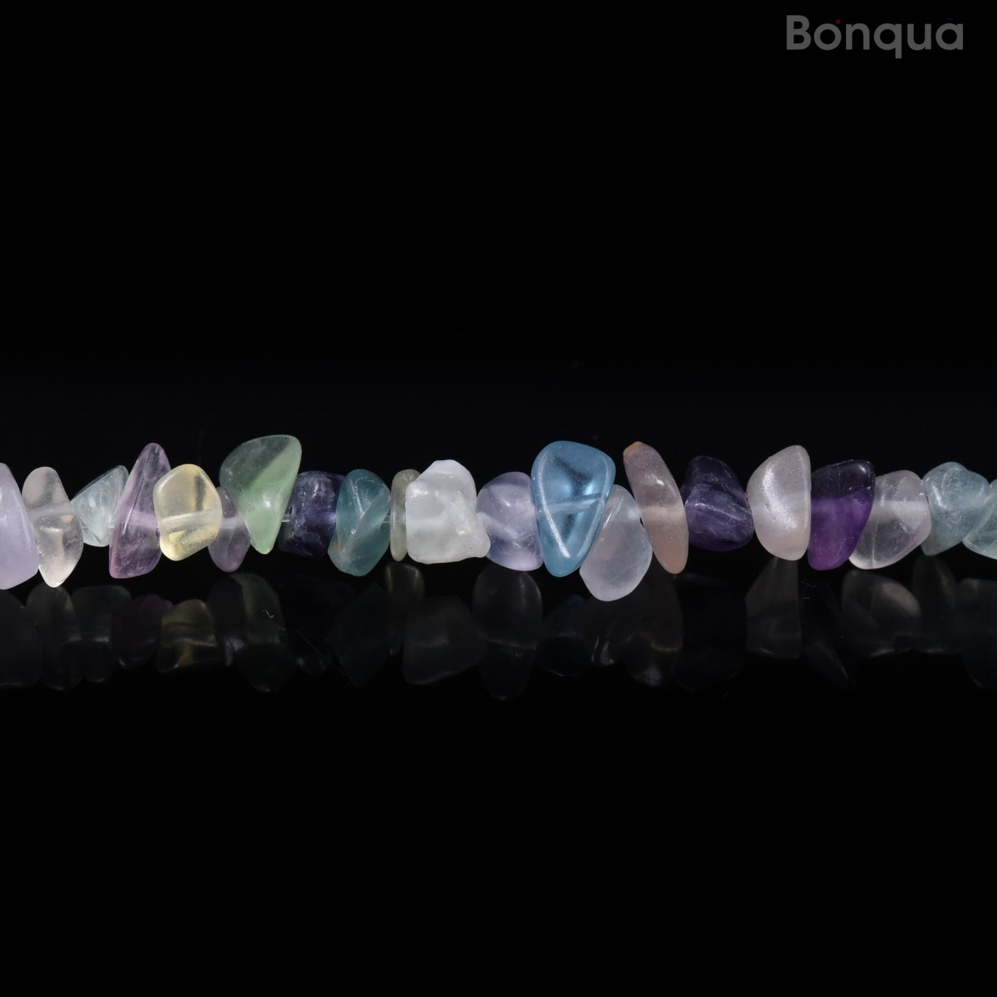 Fil de Chips Baroque en Fluorite
