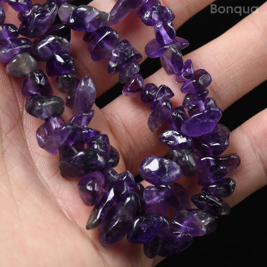 Fil de Chips Baroque en Amethyste