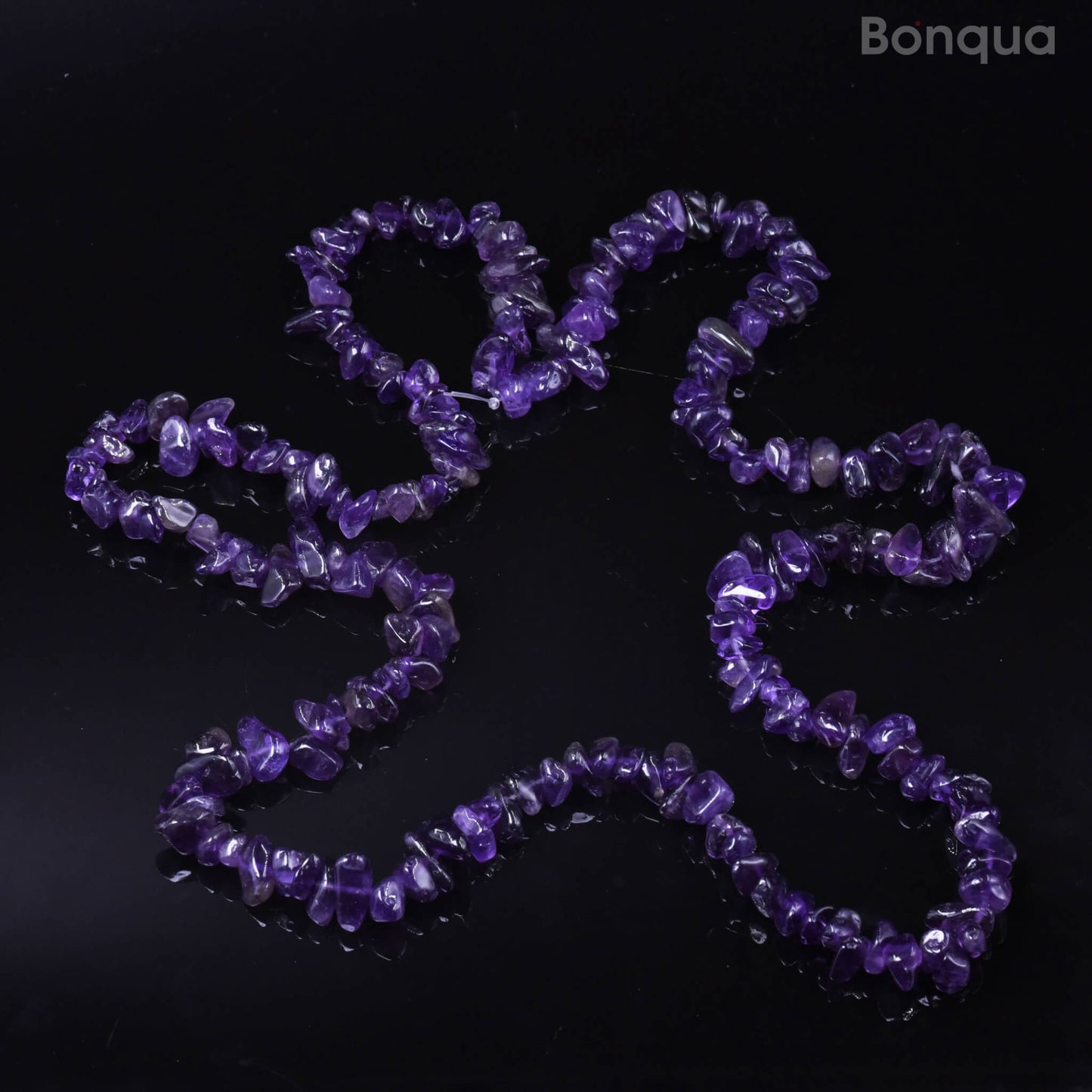 Fil de Chips Baroque en Amethyste