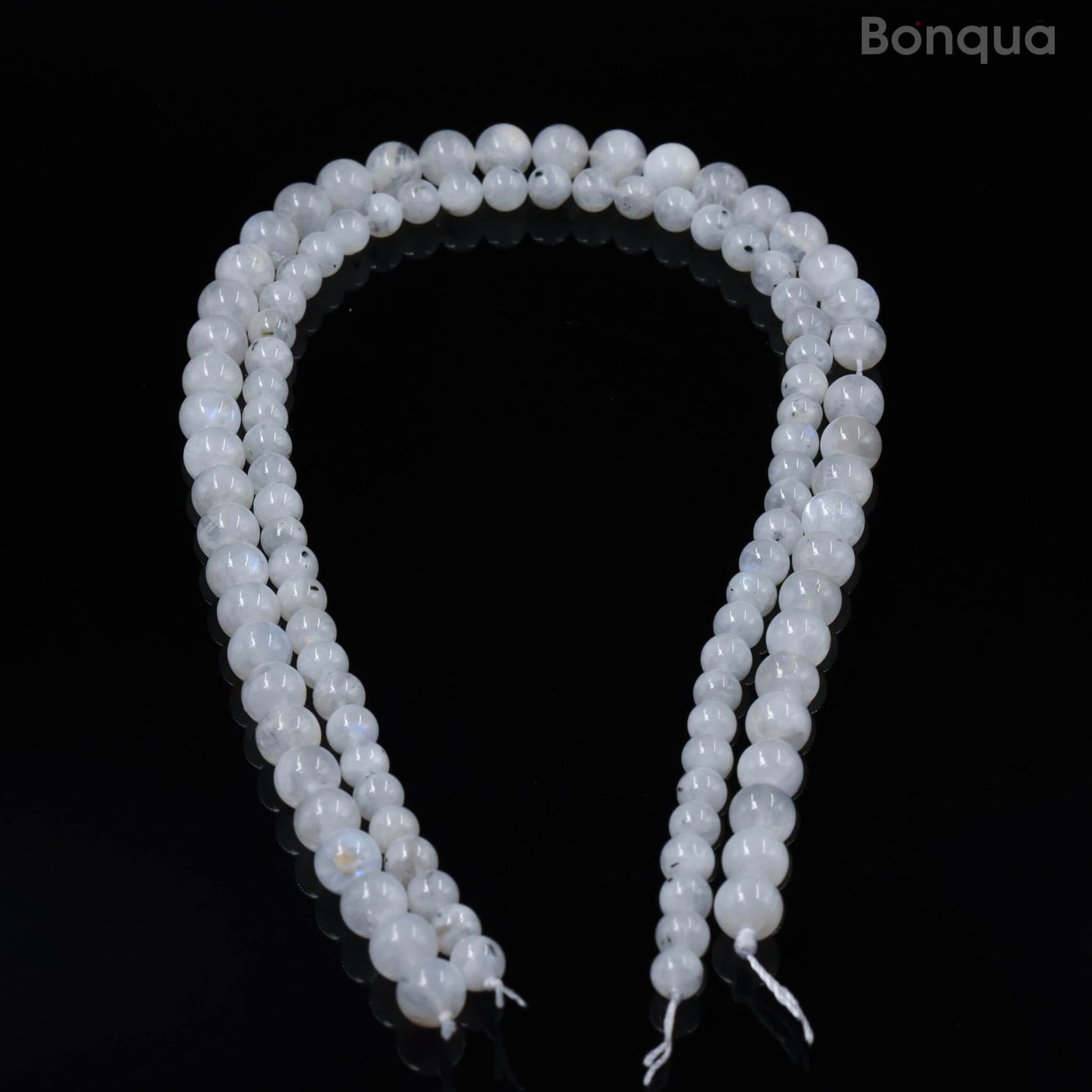 Perles Pierre de Lune AA- Ronde