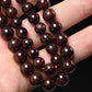 Perles Grenat AA- Ronde
