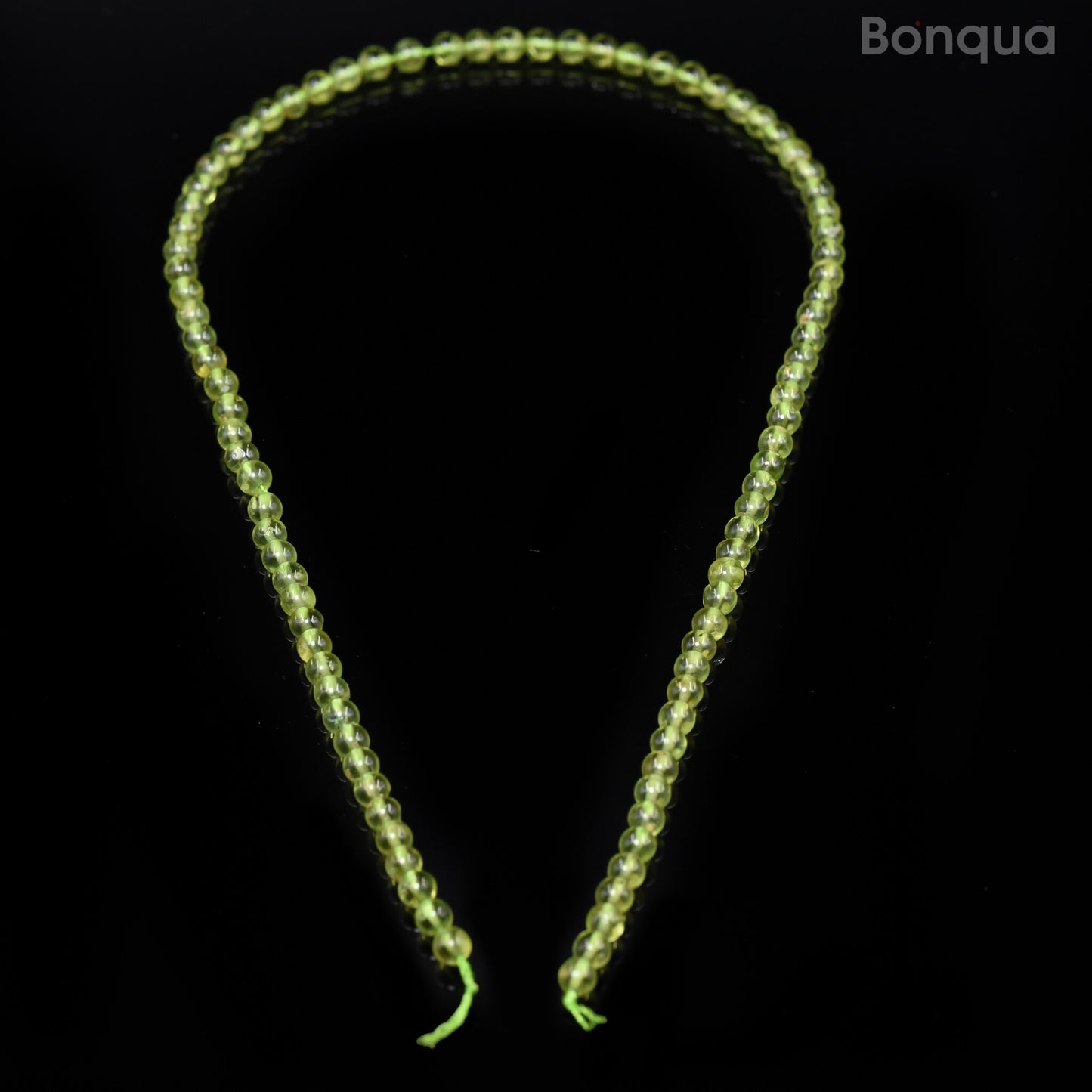 Perles Prehnite AA- Ronde