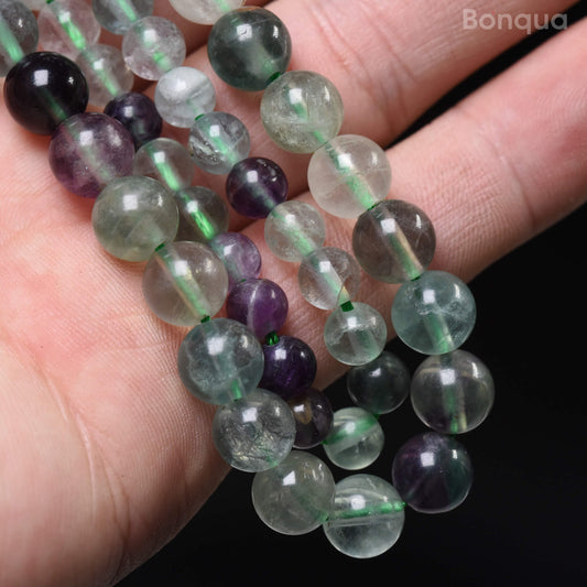 Perles Fluorite AA- Ronde
