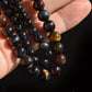 Perles Blue tigre eye AA- Ronde