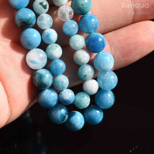 Perles Hemimorphite AA- Ronde