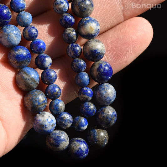 Perles Lapis Lazuli AA- Ronde