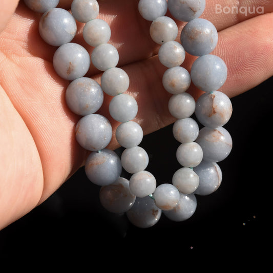 Perles Angelite AA- Ronde