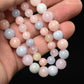 Perles Morganite AA- Ronde