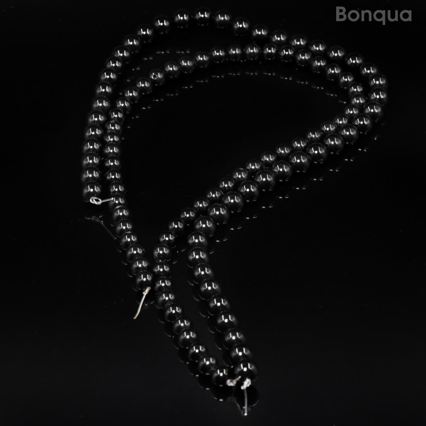 Perles Onyx AAA- Ronde