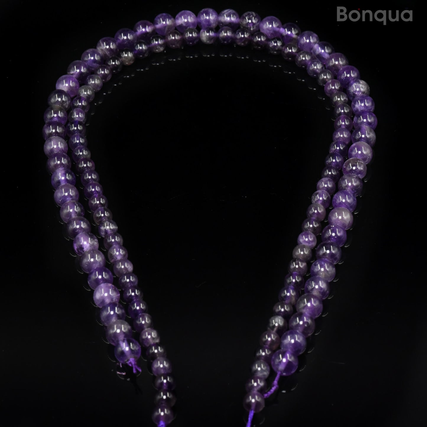 Perles Amethyste  AA- Ronde