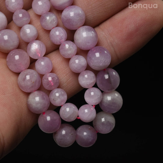 Perles Kunzite  AAA- Ronde
