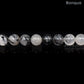 Perles Quartz tourmaline AA- Ronde